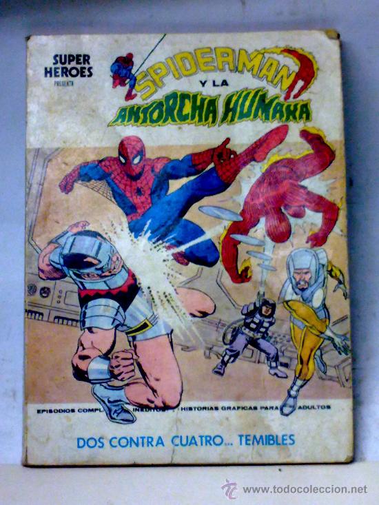 C&oacute;mics: SUPER HEROES- MARVEL  SPIDER Y ANTORCHA, N&ordm; 2, A&Ntilde;O 1973 - Foto 1