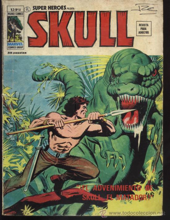 C&oacute;mics: SUPER HEROES  SKULL V2 N&ordm; 51 - Foto 1