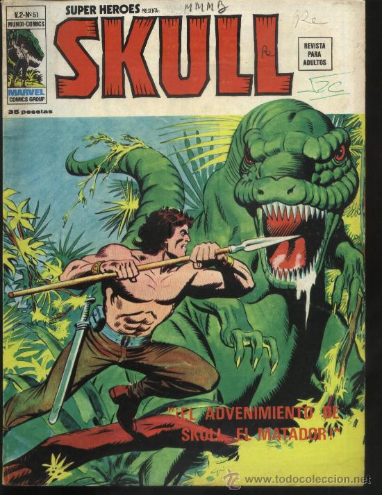 C&oacute;mics: SUPER HEROES  SKULL V2 N&ordm; 51 - Foto 1