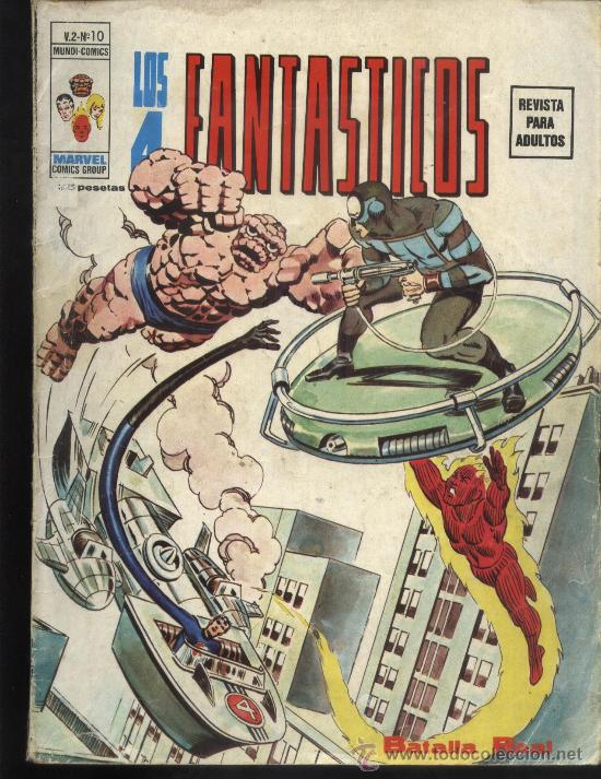 C&oacute;mics: LOS 4 FANTASTICOS V2 N&ordm; 10 - Foto 1