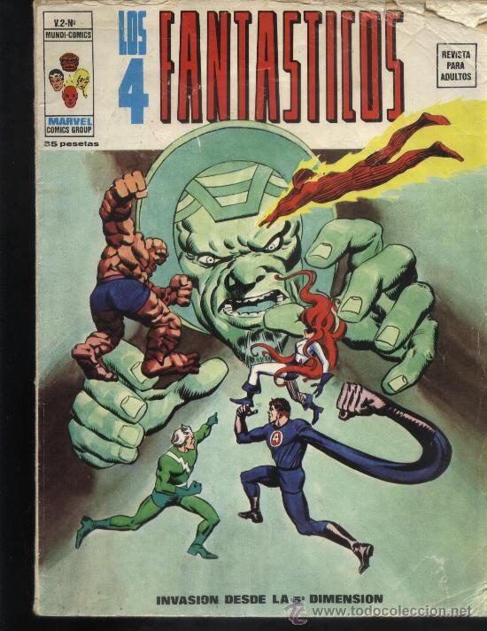 C&oacute;mics: LOS 4 FANTASTICOS V2 N&ordm; 12 - Foto 1