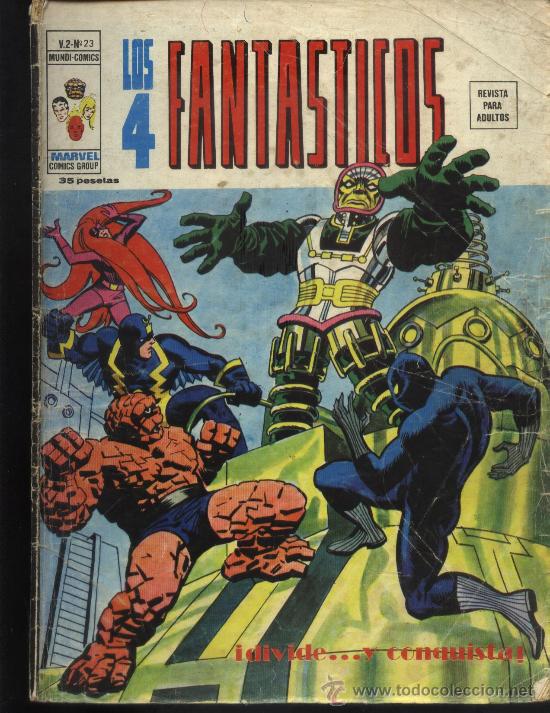 C&oacute;mics: LOS 4 FANTASTICOS V2 N&ordm; 23 - Foto 1