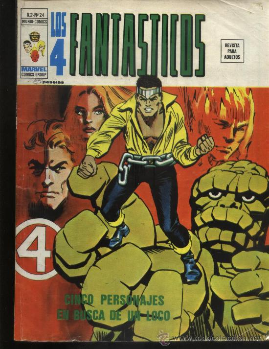 C&oacute;mics: LOS 4 FANTASTICOS V2 N&ordm; 24 - Foto 1