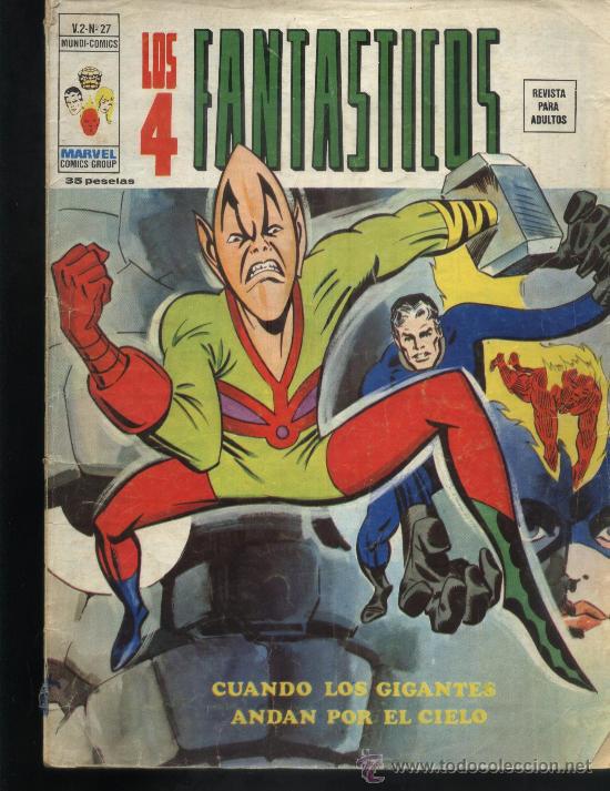 C&oacute;mics: LOS 4 FANTASTICOS V2 N&ordm; 27 - Foto 1