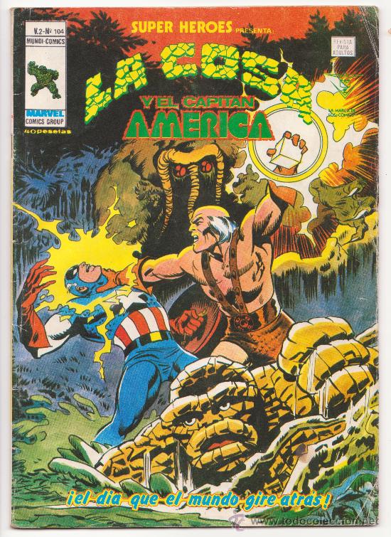 C&oacute;mics: super heroes vol 2 vertice n 104 - Foto 1