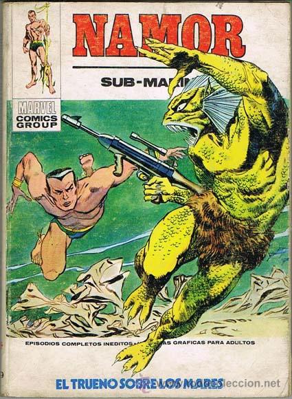C&oacute;mics: NAMOR NUMERO 29. EL TRUENO SOBRE LOS MARES. HISTORIA DE COMPLEMENTO: CAIDO DEL ESPACIO - Foto 1