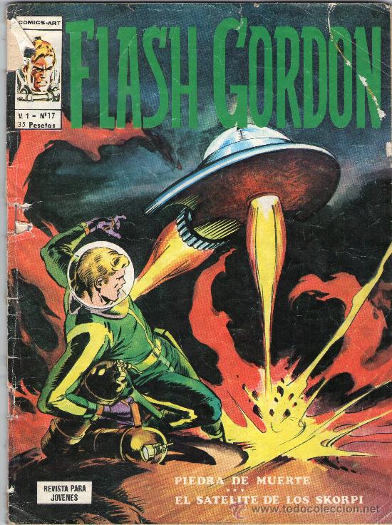 C&oacute;mics: FLASH GORDON - V.1 N&ordm; 17 - COMICS ART - VERTICE - A&Ntilde;O 1975. - Foto 1