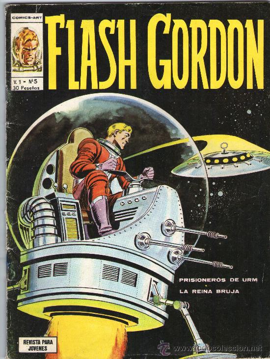 C&oacute;mics: FLASH GORDON - V.1 N&ordm; 5 - COMICS ART - VERTICE - A&Ntilde;O 1974. - Foto 1