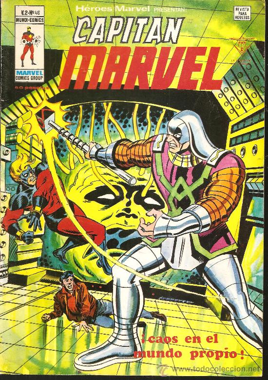 C&oacute;mics: HEROES MARVEL V.2 N&ordm; 46 CAPITAN MARVEL - Foto 1