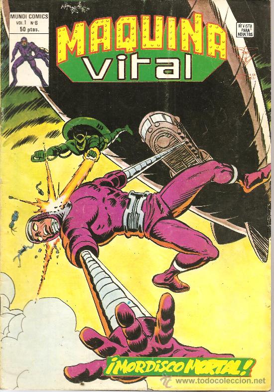 C&oacute;mics: MAQUINA VITAL V.1 N&ordm; 6 - Foto 1