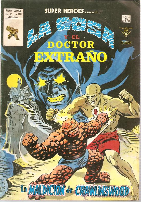 C&oacute;mics: SUPER HEROES V.2 N&ordm; 116 LA COSA Y EL DOCTOR EXTRA&Ntilde;O - Foto 1