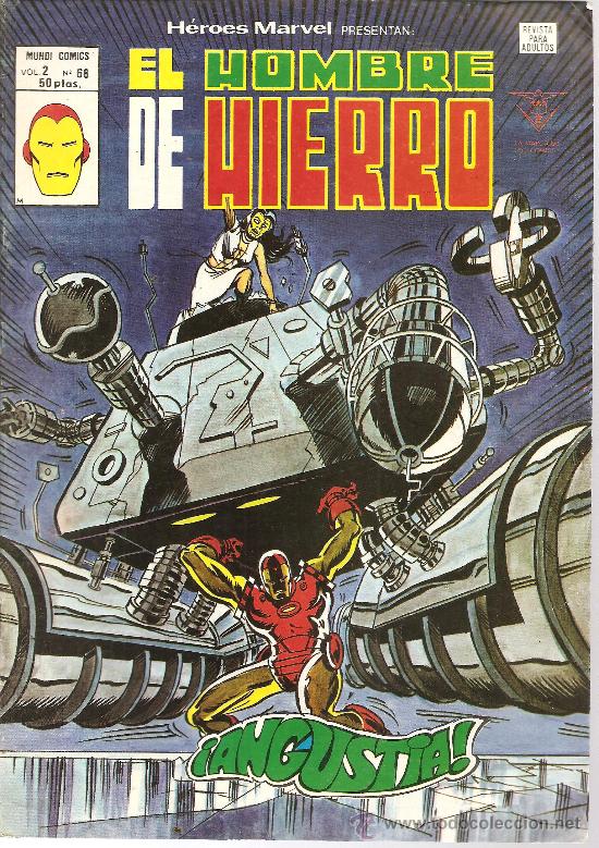 C&oacute;mics: HEROES MARVEL V.2 N&ordm; 66 EL HOMBRE DE HIERRO - Foto 1