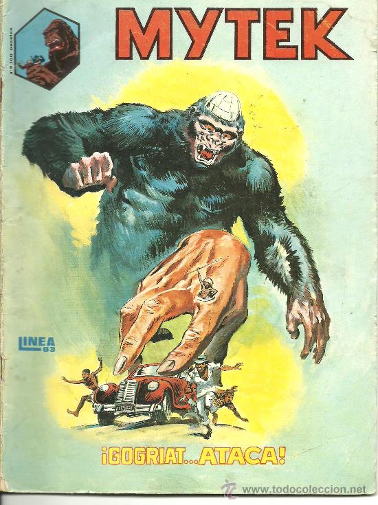 C&oacute;mics: MYTEK LINEA 83 N&ordm; 1-2-3- Y 5 EDICIONES VERTICE - Foto 4