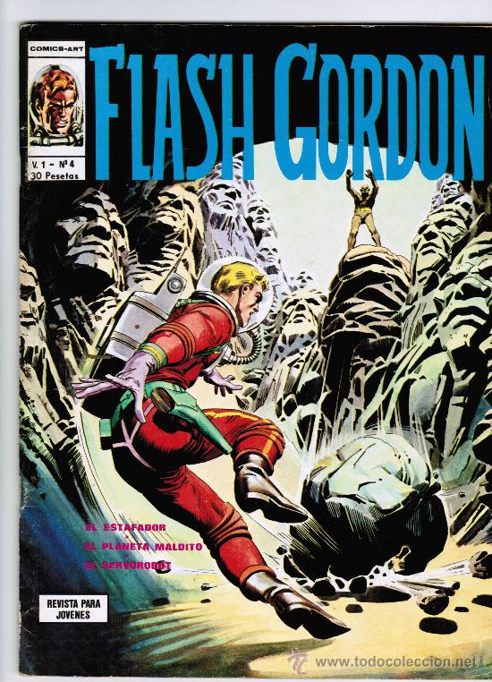 C&oacute;mics: FLASH GORDON V.1. N&ordm; 4 - Foto 1