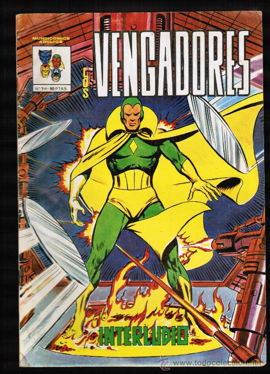 C&oacute;mics: LOS VENGADORES N&ordm; 1 - VERTICE 1981 - Foto 1