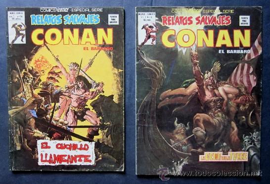C&oacute;mics: 2 COMICS CONAN - RELATOS SALVAJES - Foto 1