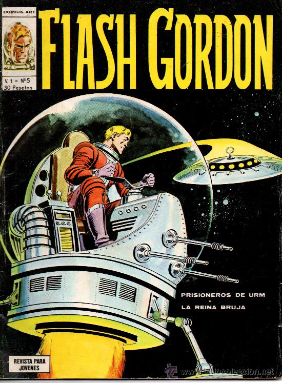 C&oacute;mics: FLASH GORDON V.1 N 5 DE VERTICE - Foto 1