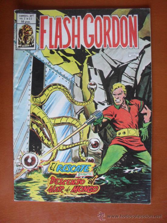 C&oacute;mics: Flash Gordon vol 2 n&ordm; 22 - Vertice 1980 - Foto 1