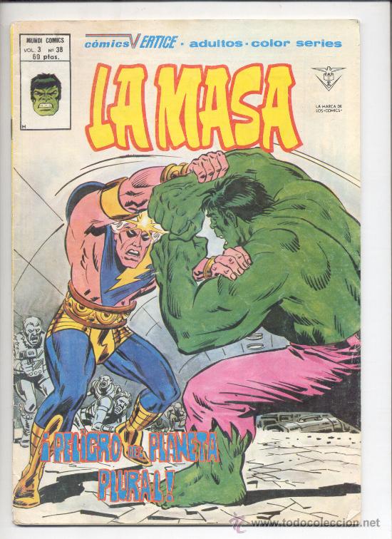 C&oacute;mics: LA MASA HULK VERTICE 38 - Foto 1