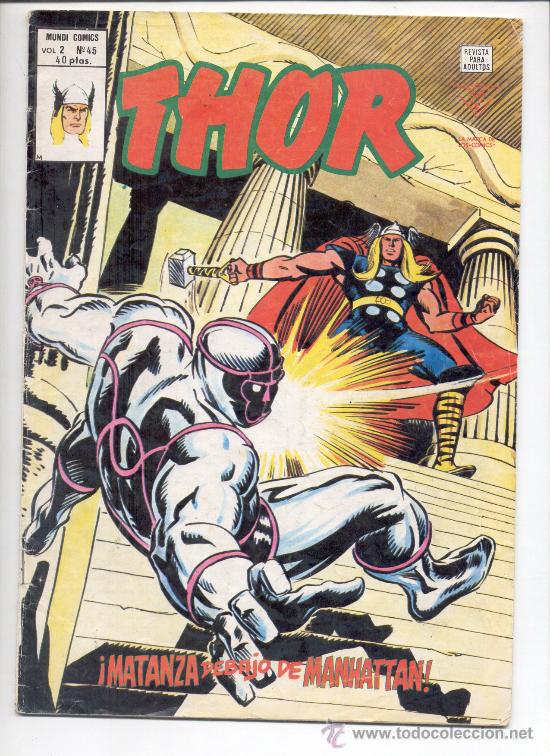 C&oacute;mics: THOR 45 VERTICE - Foto 1