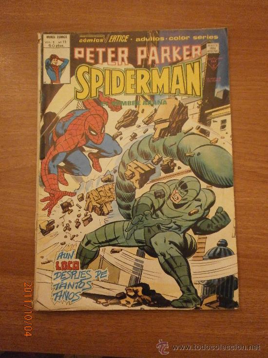 C&oacute;mics: SPIDERMAN - PETER PARKER - COMICS VERTICE -N&ordm; 11- - Foto 1