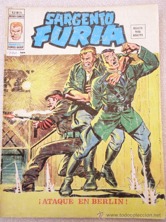 C&oacute;mics: SARGENTO FURIA VOL 2 VERTICE N&ordm; 24 - Foto 1