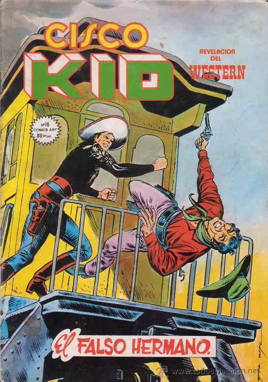 C&oacute;mics: CISCO KID. El falso hermano. N&ordm; 16. Comics Art. Ediciones V&eacute;rtice. - Foto 1