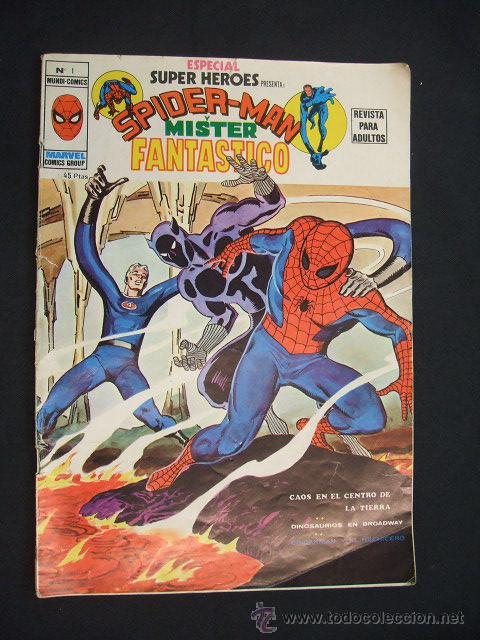 Comics: SPIDERMAN Y MISTER FANTASTICO - Nº 1 - MARVEL COMICS GROUP -