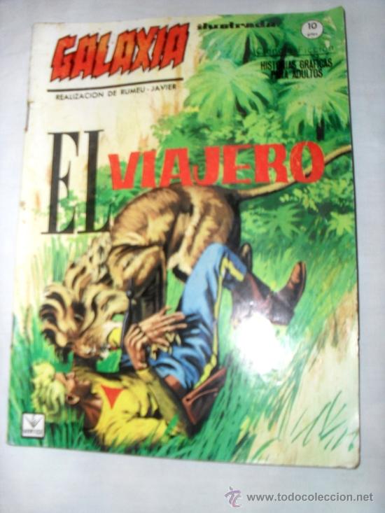 C&oacute;mics: GALAXIA N&ordm; 8. EL VIAJERO. ILUSTRADAS. COMICS VERTICE - Foto 1
