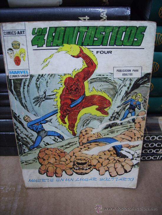 C&oacute;mics: Los Cuatro Fantasticos de Vertice N&ordm; 64 - Foto 1