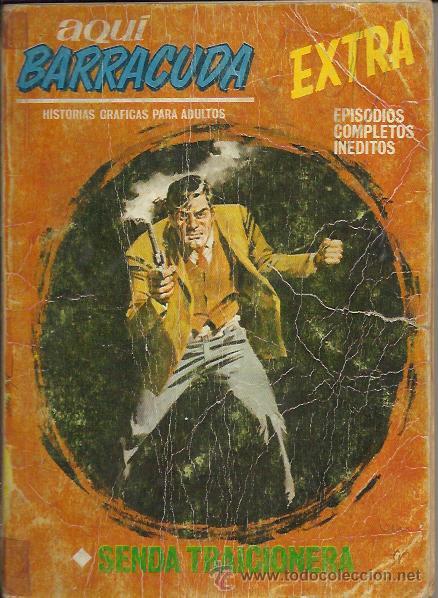 C&oacute;mics: AQUI BARRACUDA ( VERTICE ) ORIGINAL 1968 TACO LOTE - Foto 1