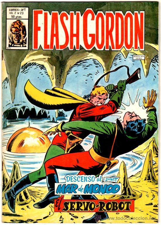 C&oacute;mics: FLASH GORDON V-2  N&ordm; 23, VERTICE 1980 - Foto 1