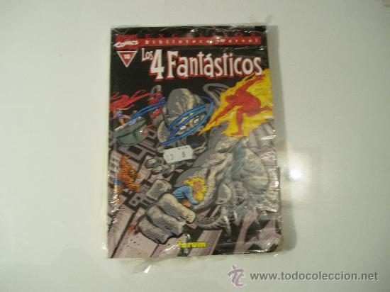 C&oacute;mics: biblioteca marvel , los 4 fantasticos n&ordm; 18  ,en envoltorio original - Foto 1