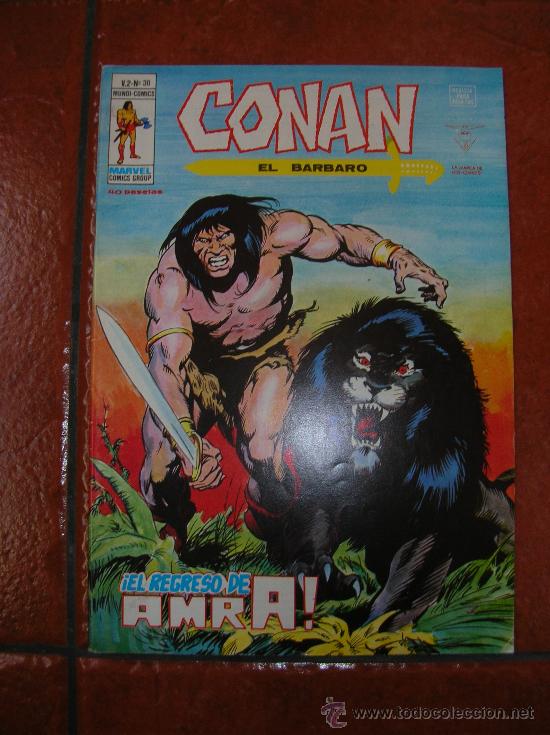 C&oacute;mics: CONAN EL BARBARO V 2 N&ordm; 30 EL REGRESO DE AMRA - Foto 1