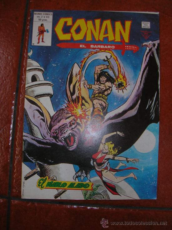 C&oacute;mics: CONAN EL BARBARO V 2 N&ordm; 43: EL DIABLO ALADO - Foto 1
