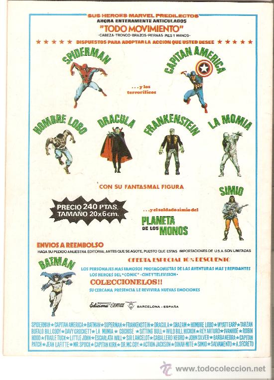 C&oacute;mics: HEROES MARVEL EL HOMBRE DE HIERRO Y DAN DEFENSOR  V.2  N&ordm; 14 - Foto 2