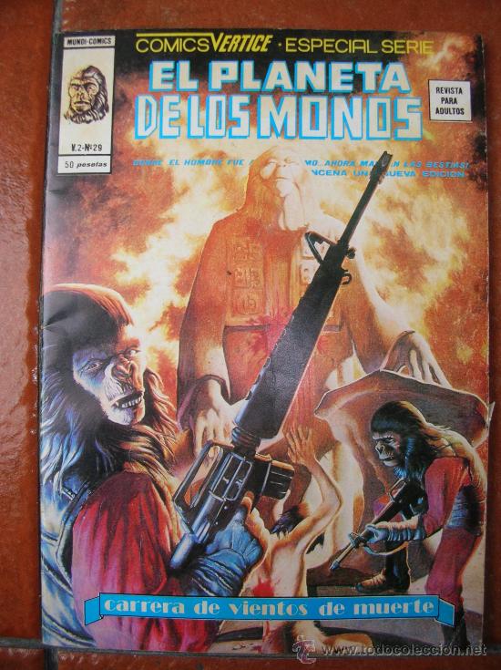 C&oacute;mics: EDICIONES VERTICE V-2 N&ordm; 29 EL PLANETA DE LOS MONOS - Foto 1
