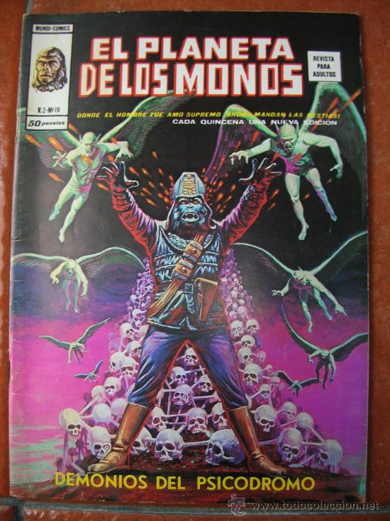 C&oacute;mics: EDICIONES VERTICE V-2 N&ordm; 19 EL PLANETA DE LOS MONOS - Foto 1