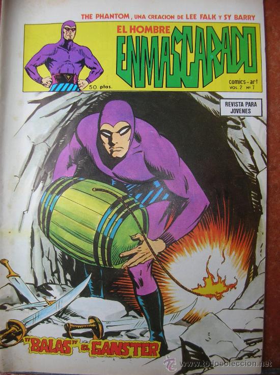 C&oacute;mics: EDICIONES VERTICE V-2 N&ordm; 7 : EL HOMBRE ENMASCARADO - Foto 1