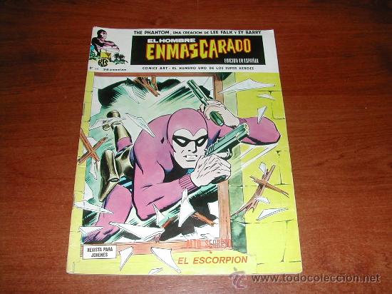 C&oacute;mics: HOMBRE ENMASCARADO N&ordm; 28 VERTICE COMICS ART             REF&ordf; (JC) - Foto 1