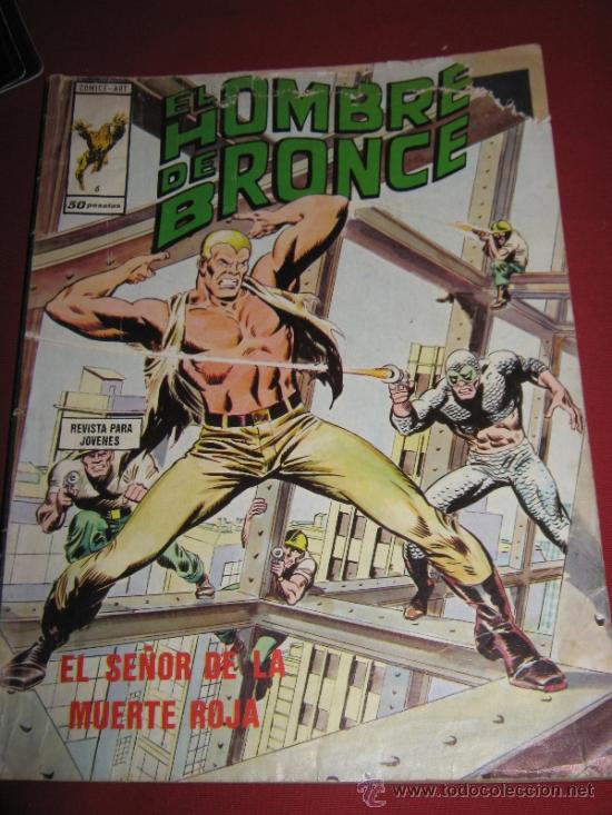 C&oacute;mics: EL HOMBRE DE BRONCE - N&ordm; 6 - EDICIONES VERTICE - Foto 1