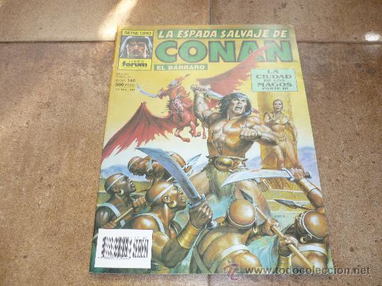 C&oacute;mics: LA ESPADA SALVAJE CONAN N&ordm; 140 - Foto 1