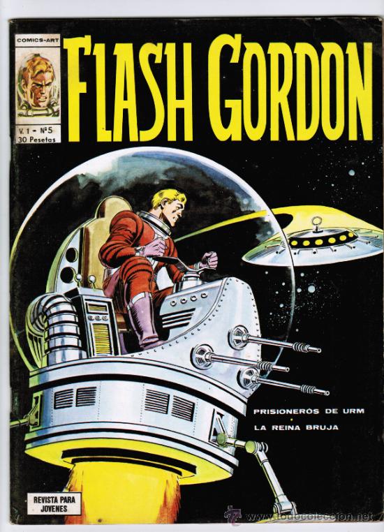 C&oacute;mics: FLASH GORDON VOL.1. N&ordm; 5 - VERTICE 1974 - Foto 1