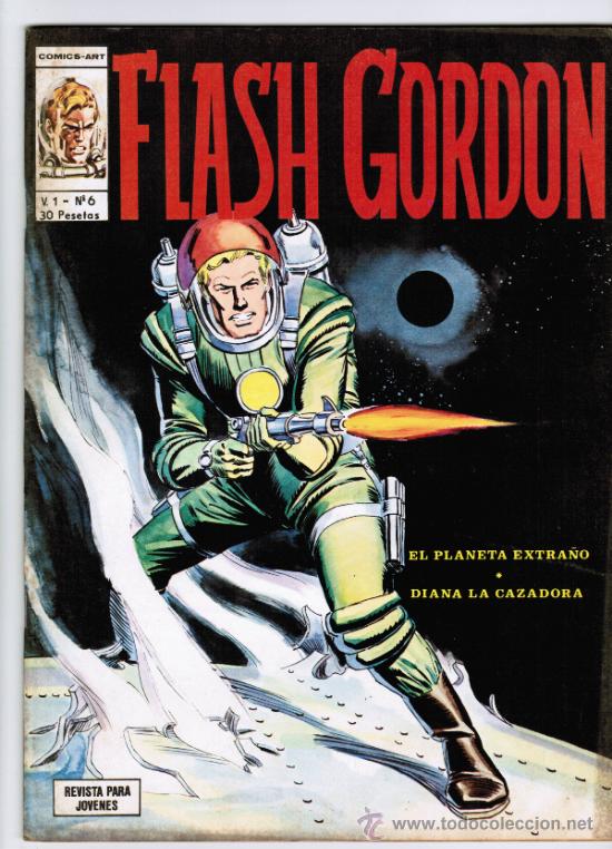 C&oacute;mics: FLASH GORDON VOL.1. N&ordm; 6 - VERTICE 1974 - Foto 1