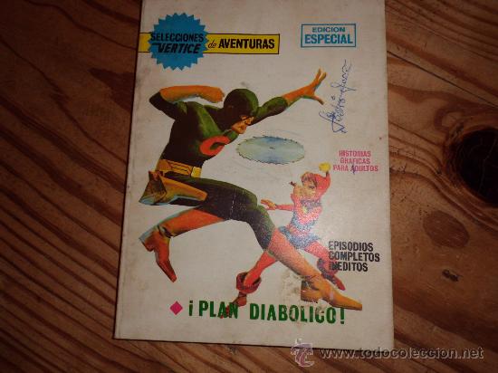 C&oacute;mics: SELECCIONES VERTICE DE AVENTURAS N&ordm; 52 PLAN DIABOLICO - Foto 1