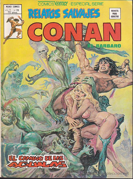 C&oacute;mics: COMIC RELATOS SALVAJES CONAN VOL.1 N&ordm; 78 - Foto 1