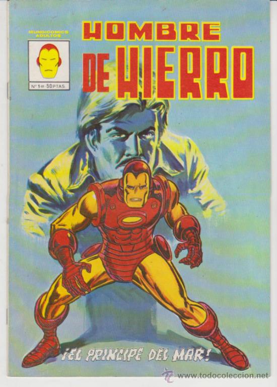 C&oacute;mics: Hombre de Hierro n&ordm; 1 (50 ptas) V&eacute;rtice. - Foto 1