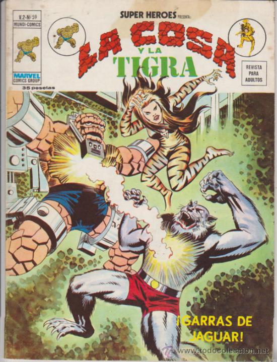 C&oacute;mics: La Cosa y La Tigra v.2 n&ordm;  59. - Foto 1