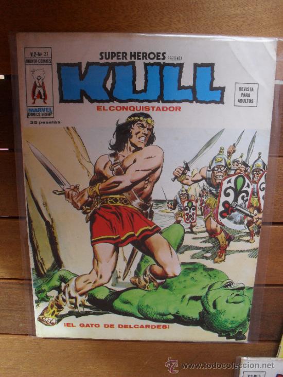 C&oacute;mics: KULL N&ordm; 21 VOL 2 MUNDI COMICS. VERTICE - Foto 1