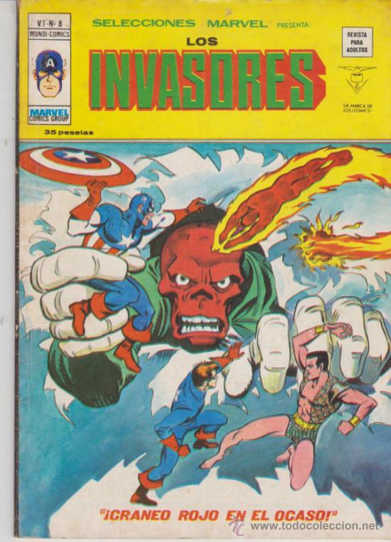 C&oacute;mics: Los Invasores v.1 n&ordm;  8. V&eacute;rtice. - Foto 1